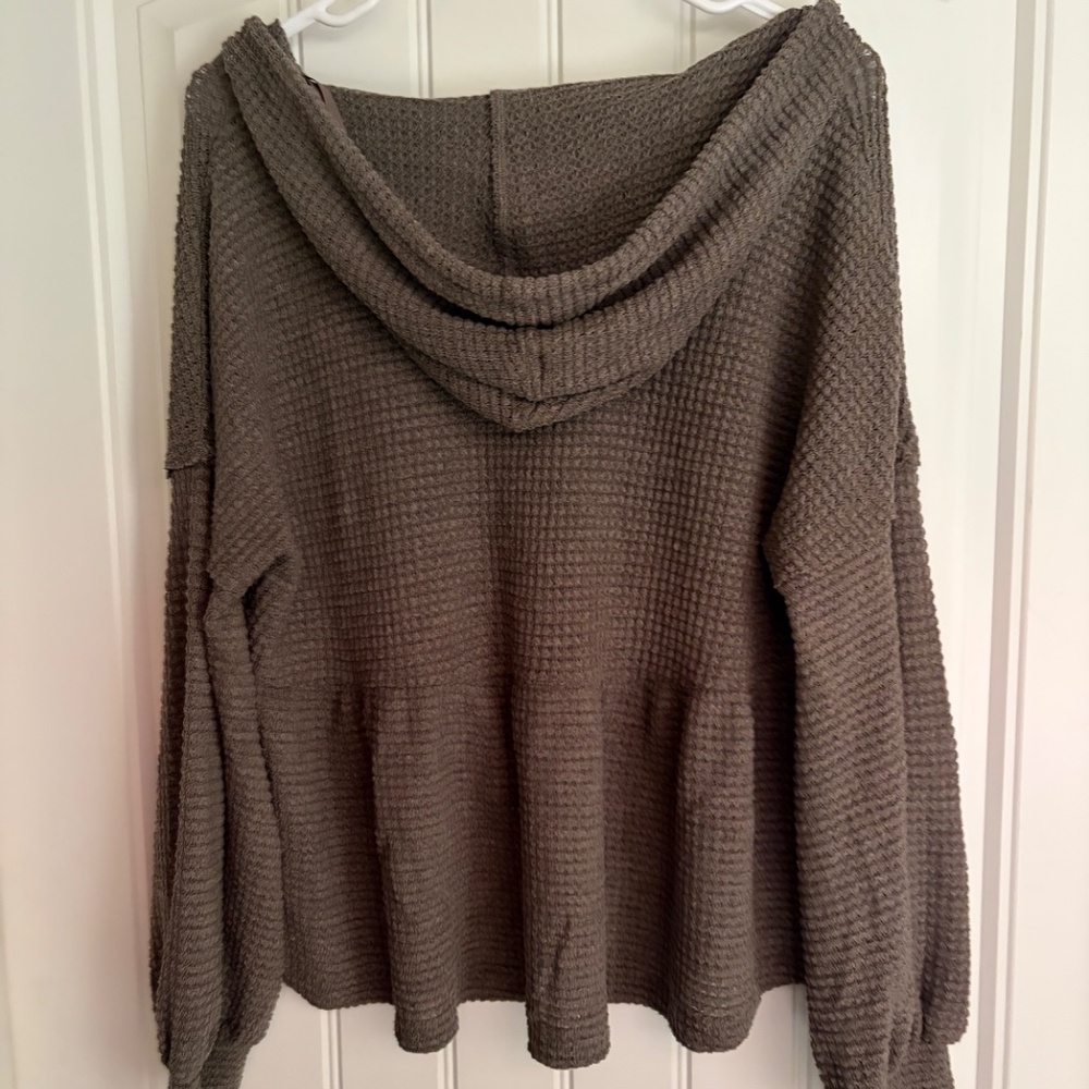 Babydoll Sweater V Neck - Picture 4 of 6